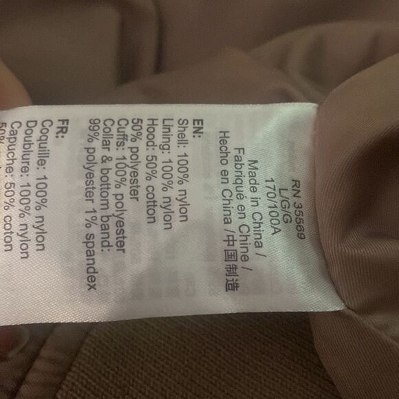 Alpha industries Inc womens bomber jacket satin dusty pink glossy look large - Picture 6 of 8